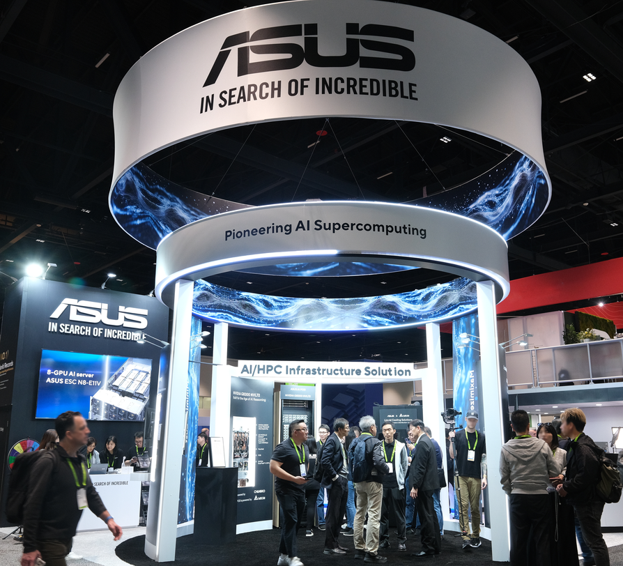 ASUS showcases comprehensive AI total infrastructure solutions at GTC 2025